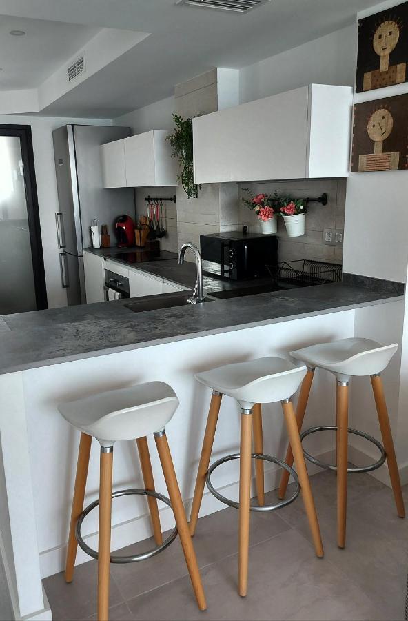 Exclusif Appartement En 1Er Ligne, Vue Imprenable, Piscine, Parking Prive A Playa Mucha Vista, Alicante El Campello Exteriér fotografie