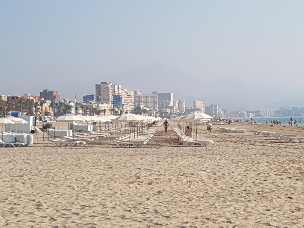 Exclusif Appartement En 1Er Ligne, Vue Imprenable, Piscine, Parking Prive A Playa Mucha Vista, Alicante El Campello Exteriér fotografie