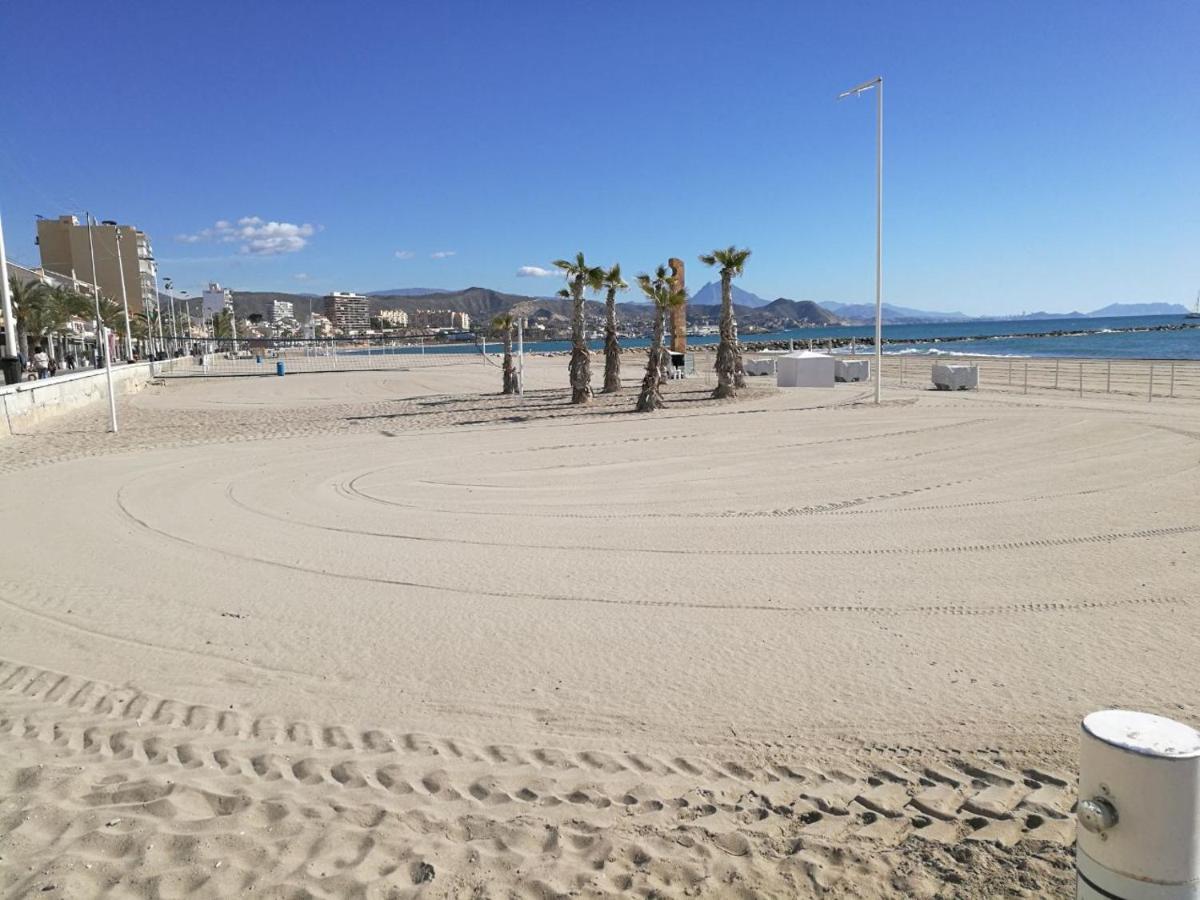 Exclusif Appartement En 1Er Ligne, Vue Imprenable, Piscine, Parking Prive A Playa Mucha Vista, Alicante El Campello Exteriér fotografie